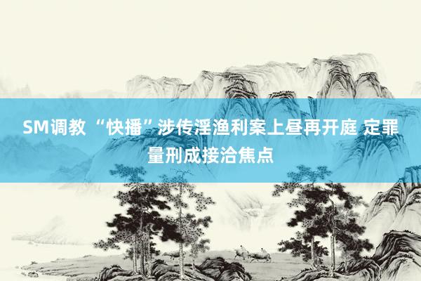 SM调教 “快播”涉传淫渔利案上昼再开庭 定罪量刑成接洽焦点